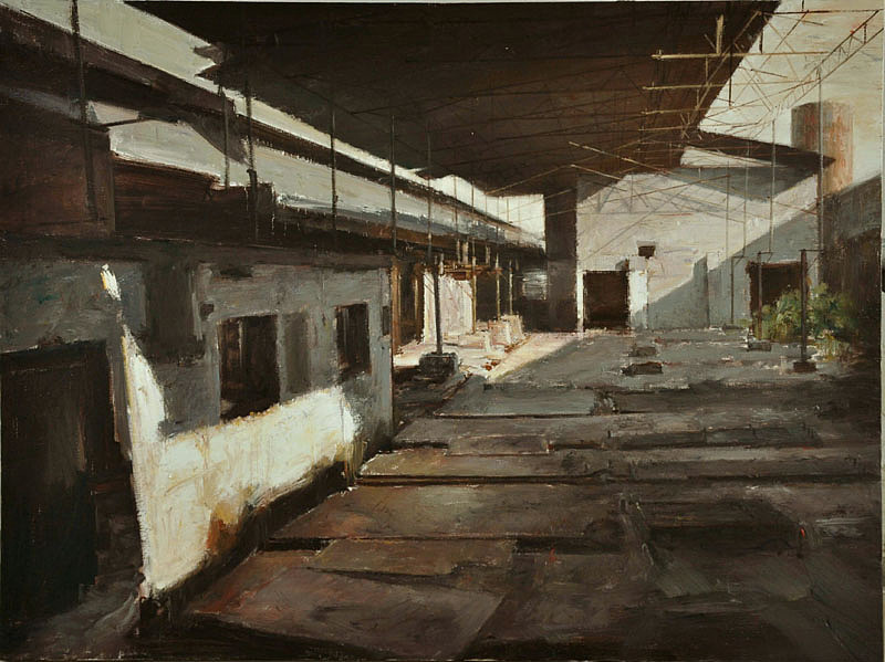 钟强油画作品欣赏