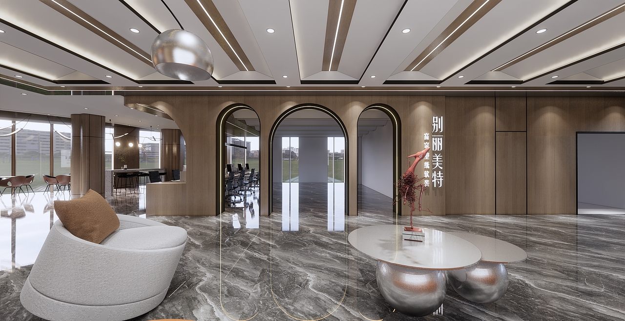 集美饰家安阳整装中心办公空间设计（图ZMjYzMTY3MDYw） - 商业空间设计 - 站酷设计师靖煜怒那原创素材 - 站酷ZCOOL