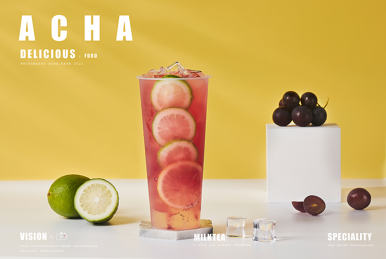 夏日的清凉 - 一些茶饮相片（图ZMjk1ODg3MTY0） - 美食摄影 - 站酷设计师Acha_sam原创素材 - 站酷ZCOOL