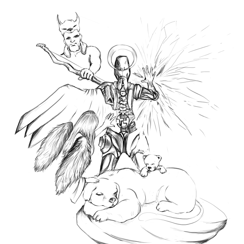 1234（图ZMTI5NDYxNTIw） - 艺术插画 - 站酷设计师觉主老头原创素材 - 站酷ZCOOL