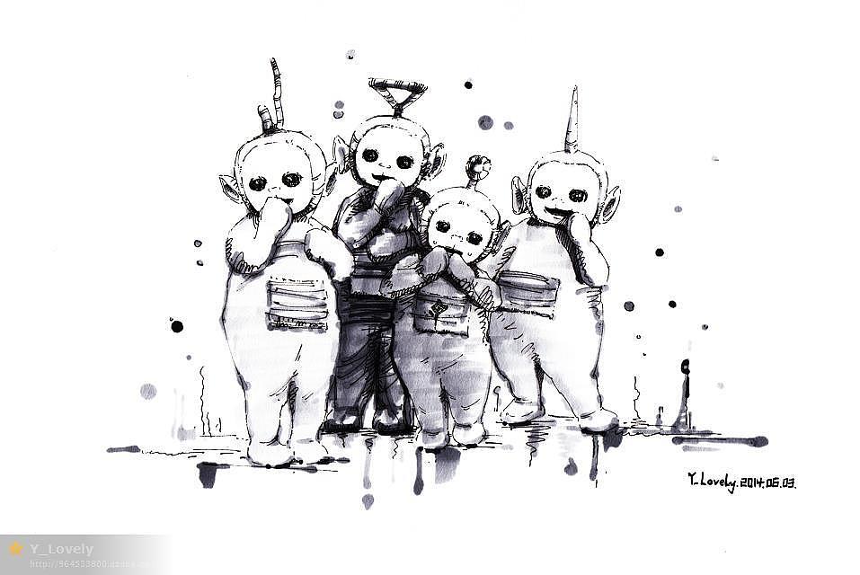 Y_Lovely 《动漫速写集》—— 小黄人 飞屋环游记 天线宝宝 卡通（图ZMTczNTA1NjA=） - 绘画 - 站酷设计师Y_Lovely原创素材 - 站酷ZCOOL