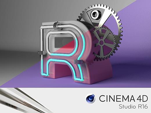 C4D字体设计