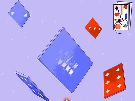 纸牌插画（个人主页-ZNDI5MjQxODg=） - 海报 - 站酷设计师芋芋泥原创素材 - 站酷ZCOOL