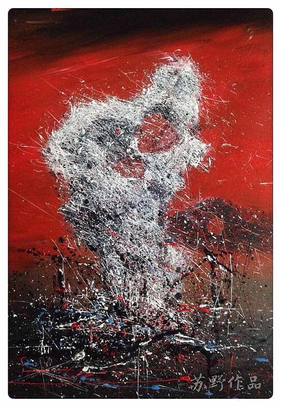 線空間之太湖石（圖ZMTIyNjUwOTI4） - 繪畫 - 站酷設(shè)計師水彩學(xué)院蘇野原創(chuàng)素材 - 站酷ZCOOL