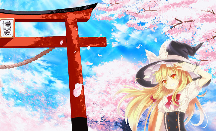 魔理沙神社|动漫|其他动漫|wasabi安安安琪 - 原