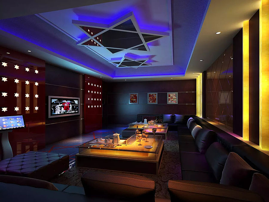 遂宁动感时尚主题KTV设计（图ZMTE3Nzc3NzY4） - 家装设计 - 站酷设计师德艺铭鼎装饰原创素材 - 站酷ZCOOL