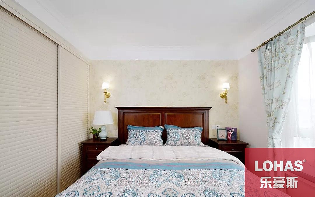 120㎡温馨美式风,玄关兼职衣帽间,吧台很巴适!