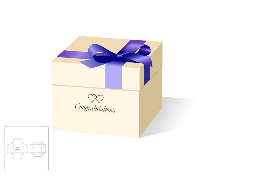 礼品包装盒-异形包装结构图（图ZMjc3MTA1MjU2） - 包装 - 站酷设计师鲸落素材原创素材 - 站酷ZCOOL