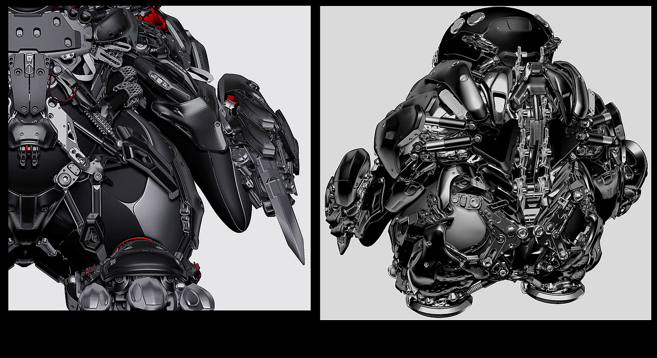 Q版机甲（图ZMzQ5MTcyNjg0） - 产品 - 站酷设计师永暗的吹水鱼原创素材 - 站酷ZCOOL