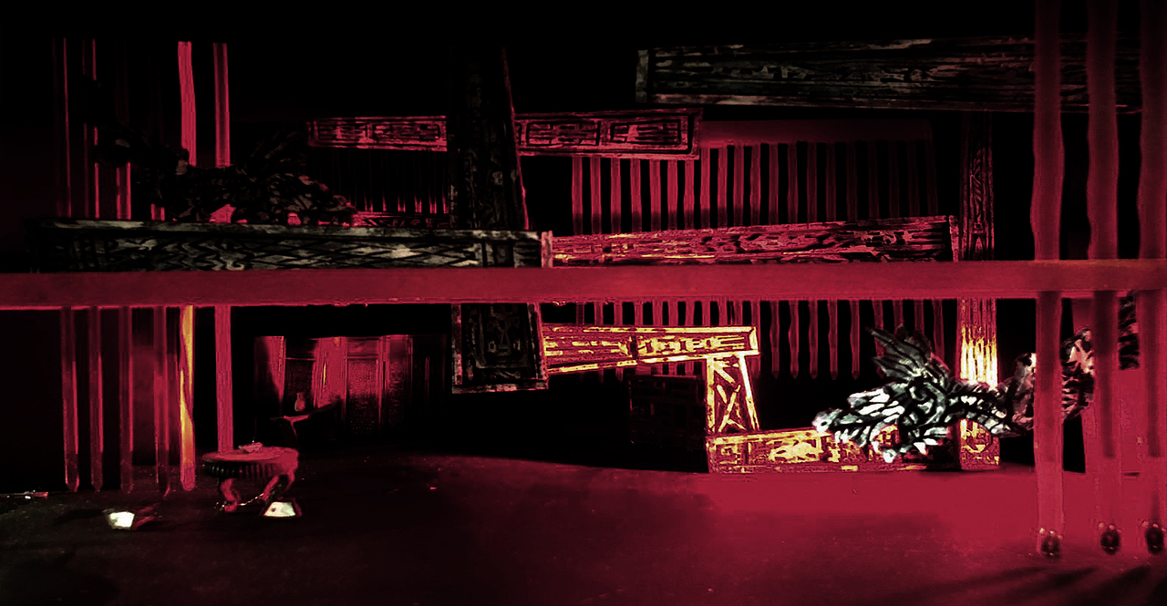 毕业设计《大红灯笼高高挂》（图ZMzE0OTI2Nzg0） - 舞台美术 - 站酷设计师雷佳宇原创素材 - 站酷ZCOOL