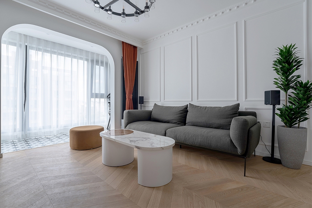 小户型上演法式轻奢