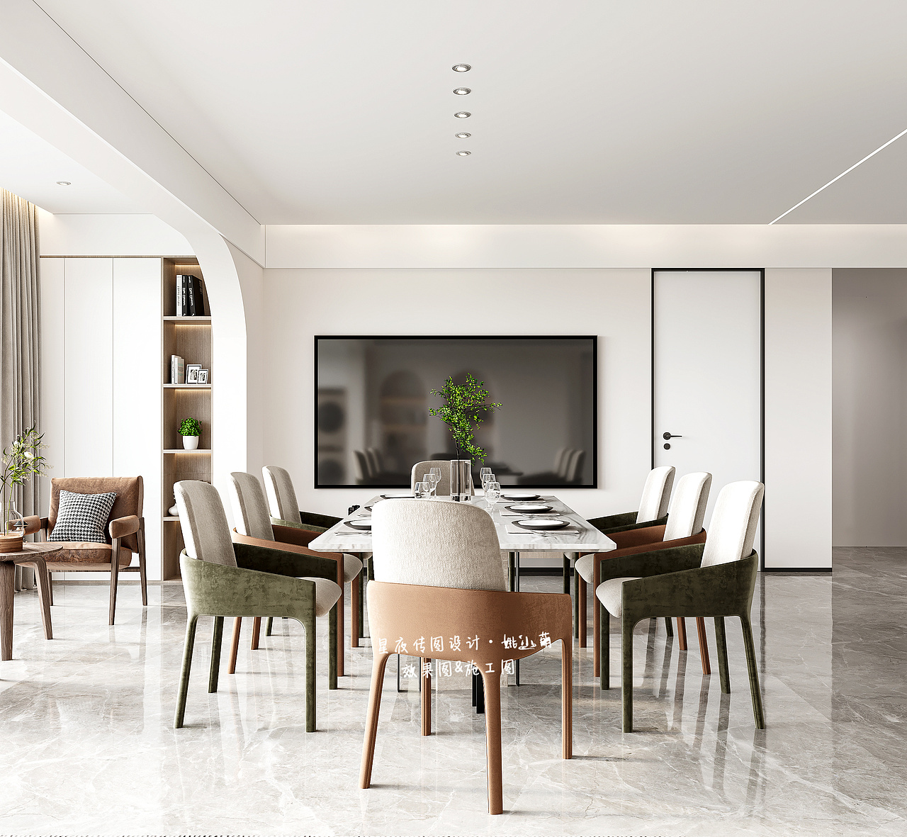 现代风格-家是生活的起点，也是跋山涉水后的温柔港湾