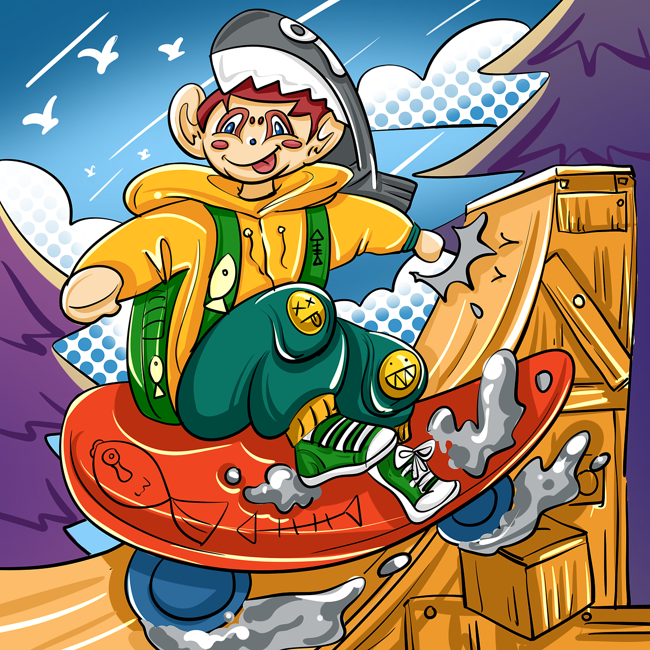 咸鱼仔的假期生活