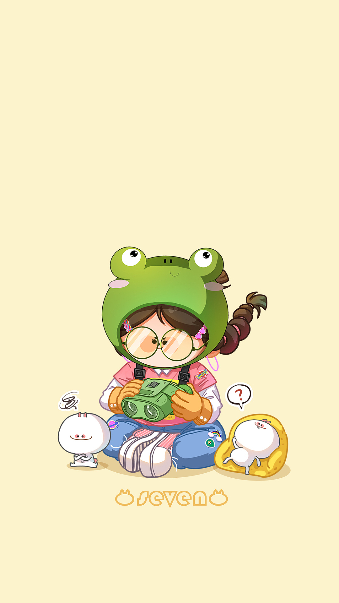 2022年个人IP年终总结（图ZMzI2MjIyOTcy） - 艺术插画 - 站酷设计师兔豆丸SEVEN原创素材 - 站酷ZCOOL