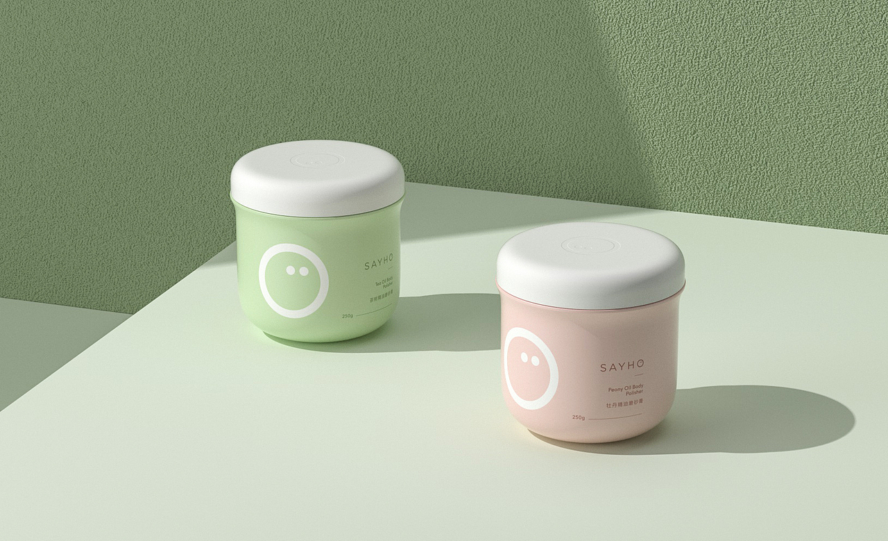 SAYHO — 品牌包装设计-磨砂膏 