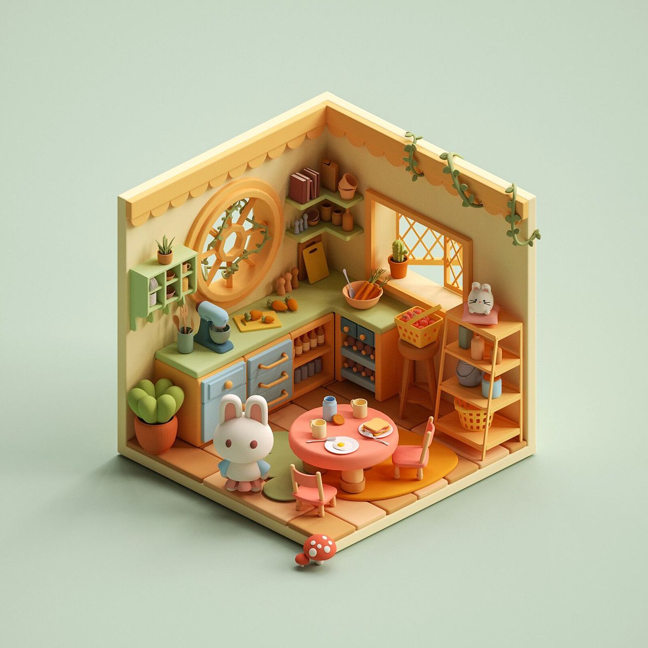 C4D零基础第五期学员作品——NiaoNiao的C4D课堂（上)（图ZMzE2Mzg1MzQw） - 场景 - 站酷设计师我就是NiaoNiao原创素材 - 站酷ZCOOL
