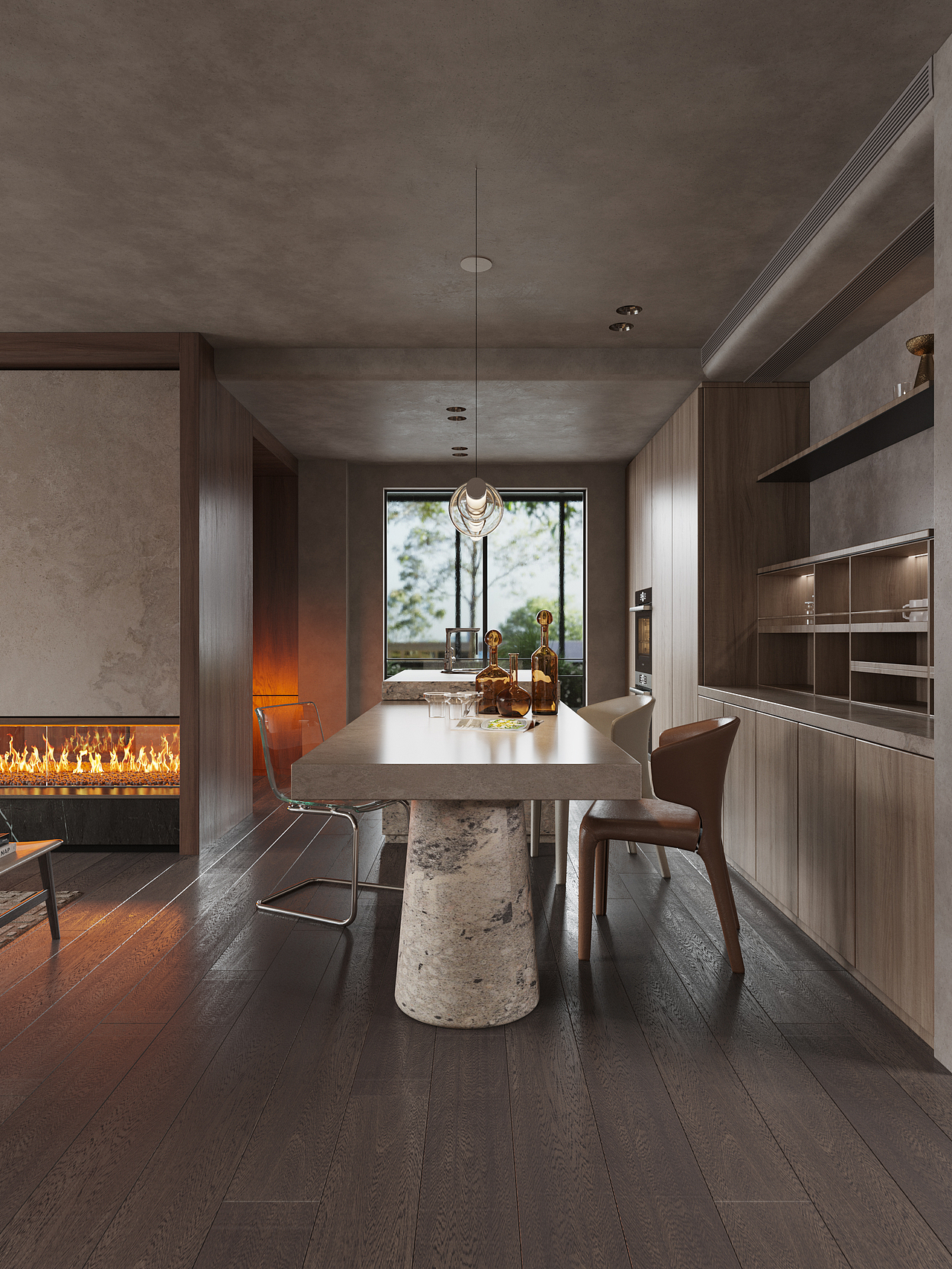 中古 侘寂 黯淡美学（图ZMzM1NTc1MDk2） - 家装设计 - 站酷设计师金焰原创素材 - 站酷ZCOOL