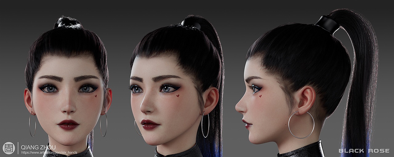 麻药搜查官BLACK ROSE（图ZMjk5MDY0OTE2） - 人物/生物 - 站酷设计师周不弱CAFA原创素材 - 站酷ZCOOL