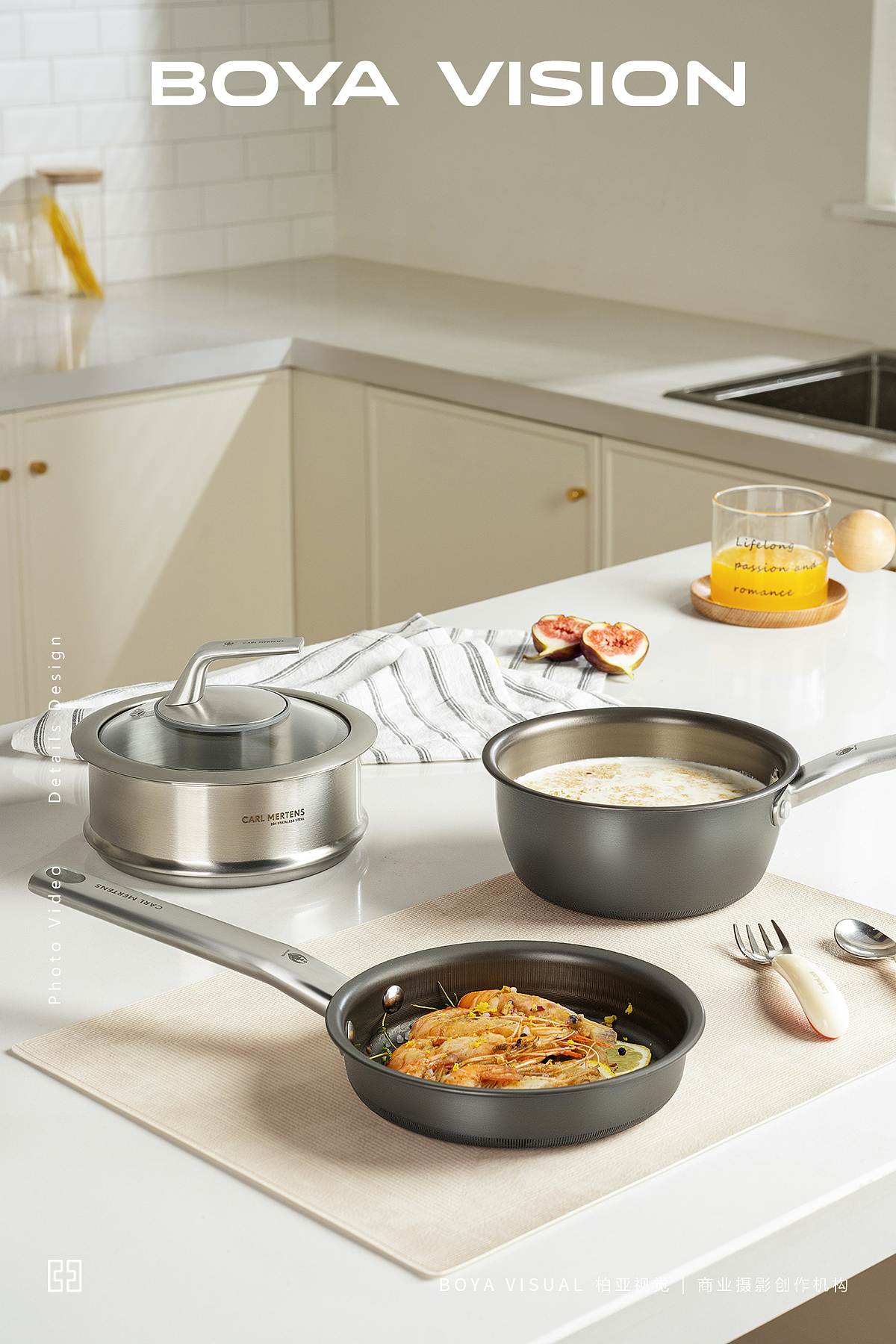 厨具摄影 ｜德国三头鹰全钛辅食锅 X BOYA视觉（图ZMzUyMDUwMDI0） - 产品摄影 - 站酷设计师柏亚视觉摄影原创素材 - 站酷ZCOOL