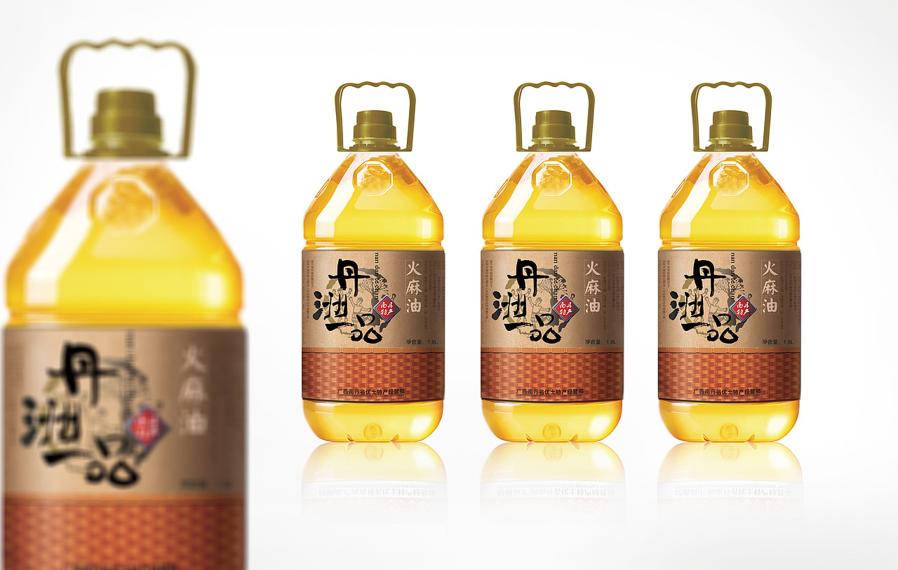 丹洲一品食用油包装设计