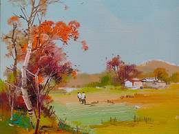 李少建风景油画