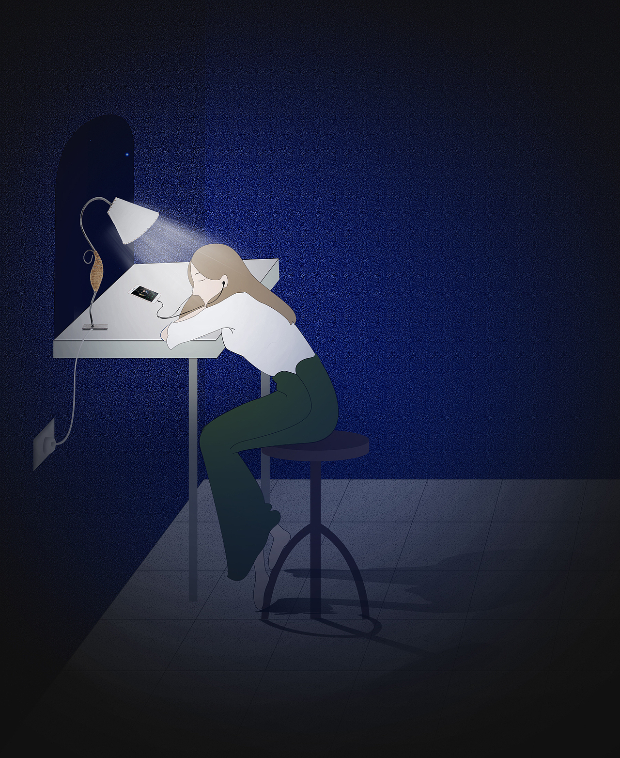 夜晚（图ZODc2MTQ0ODg=） - 创作习作 - 站酷设计师悠闲的云原创素材 - 站酷ZCOOL