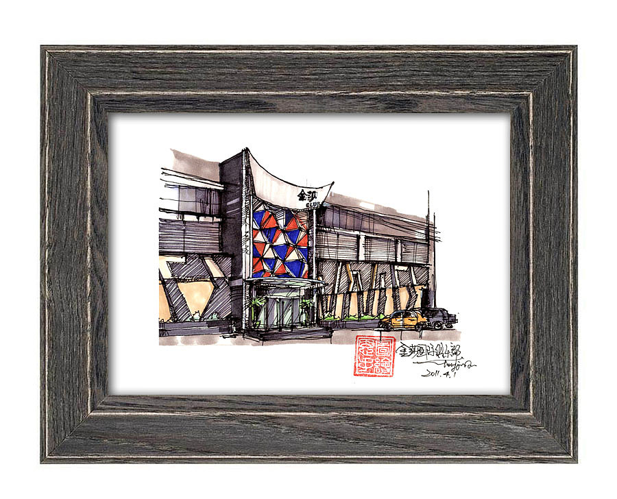 邯郸建筑手绘【十】其他建筑