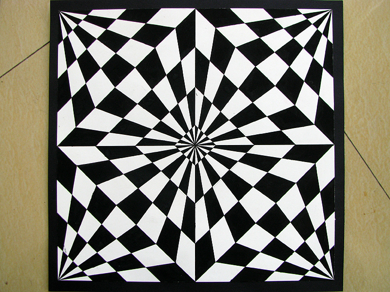 面材立体插接构成作业