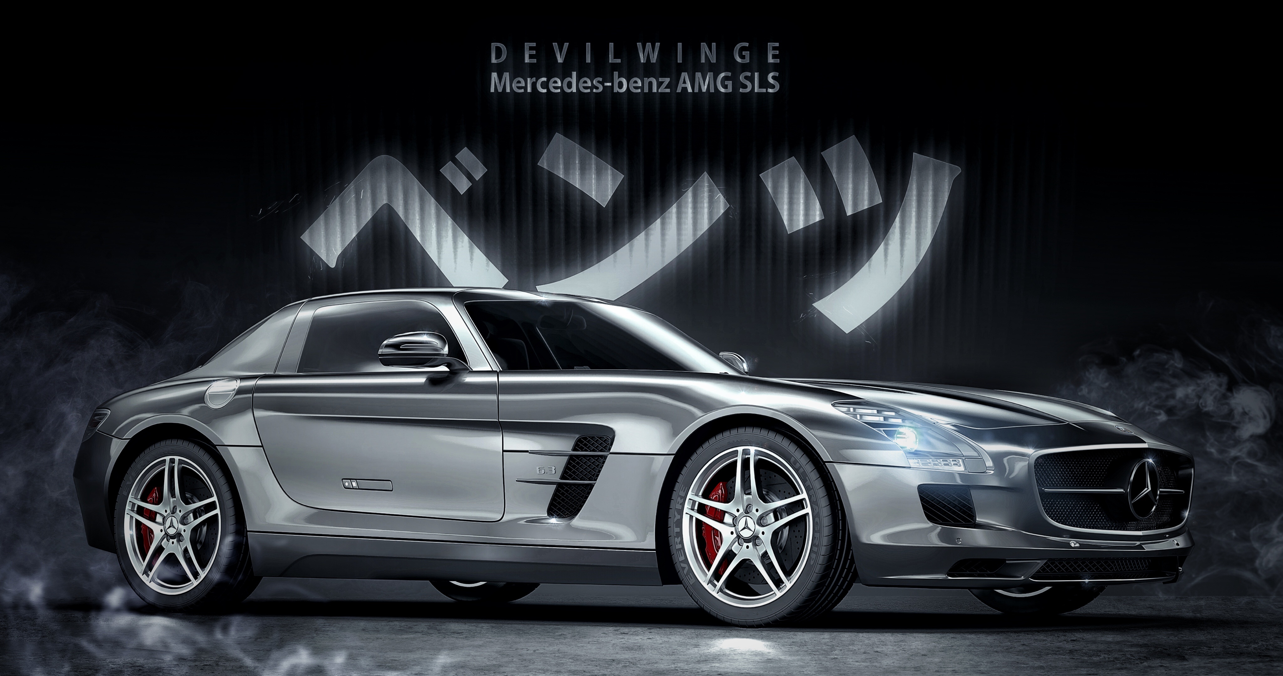 奔驰amgsls和保时捷911targa4cgi