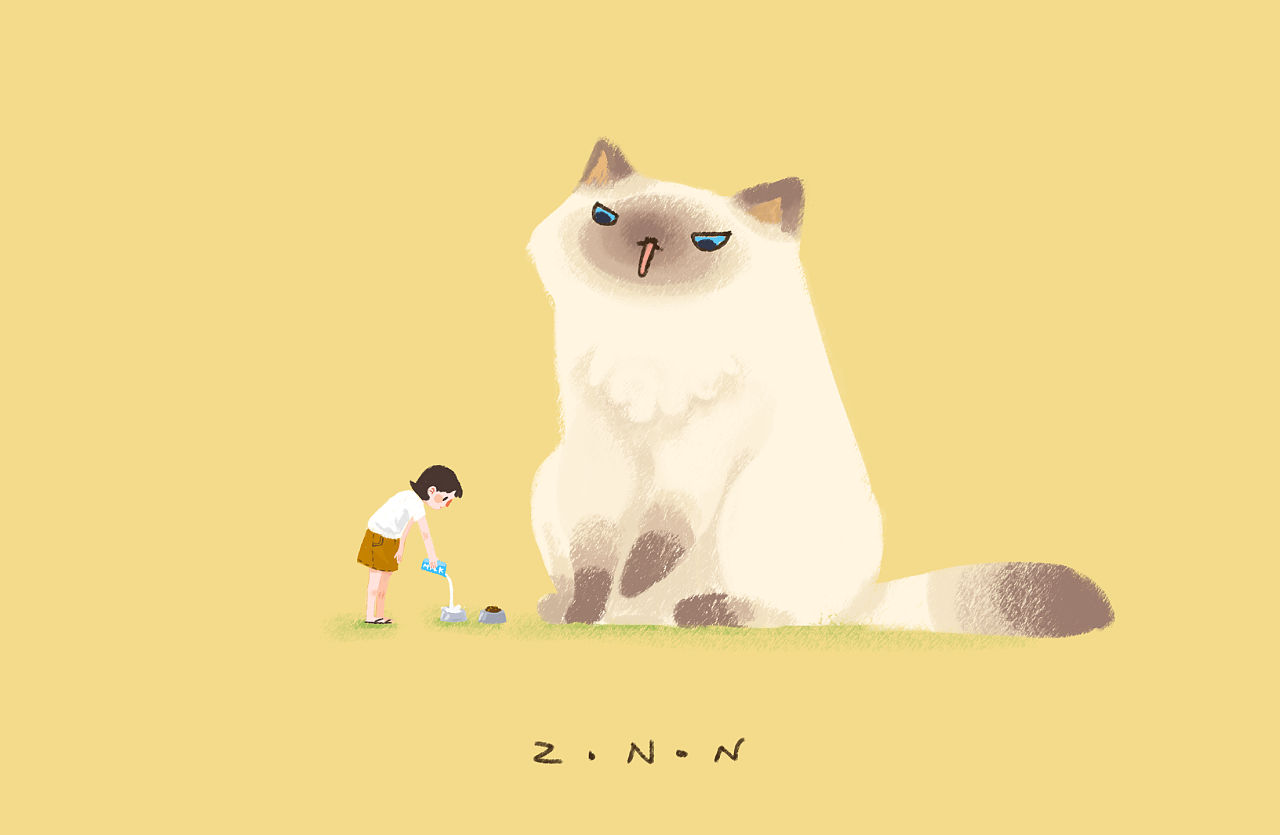“我是猫”手绘书籍设计|平面|书装/画册|Ura10K - 原创作品 - 站酷 (ZCOOL)
