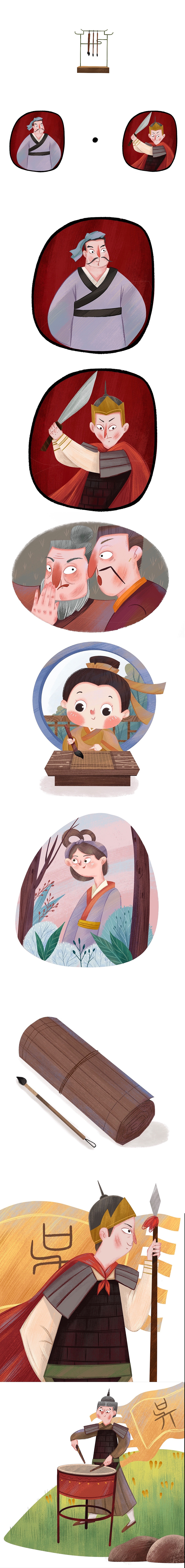 儿童插画-人物设计（图ZMjQzMTU4NTY4） - 儿童插画 - 站酷设计师阿庙原创素材 - 站酷ZCOOL