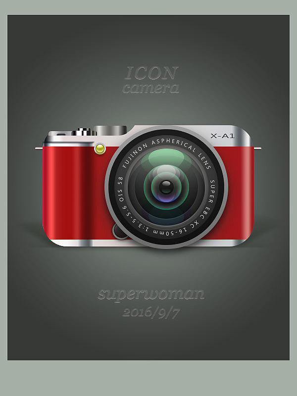 相机icon习作（图ZNjUyNTA2NDg=） - 图标 - 站酷设计师玄转木马原创素材 - 站酷ZCOOL