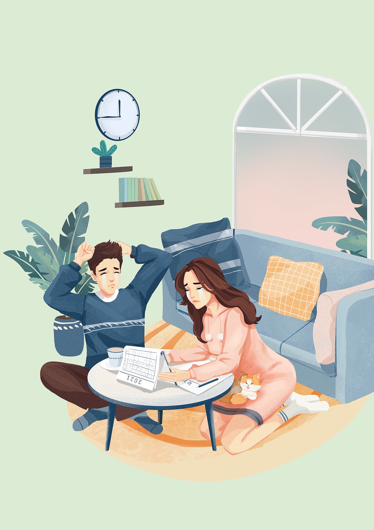 周大福TMARK（图ZMjQ4MTQ3MDQ4） - 商业插画 - 站酷设计师张小嘿原创素材 - 站酷ZCOOL