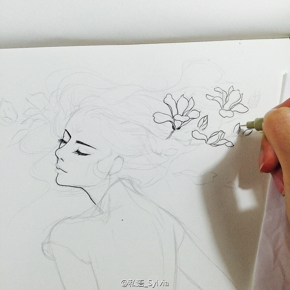 跟羽西合作的系列插画（图ZNTk4MjQxNzY=） - 商业插画 - 站酷设计师SylviaP_P原创素材 - 站酷ZCOOL