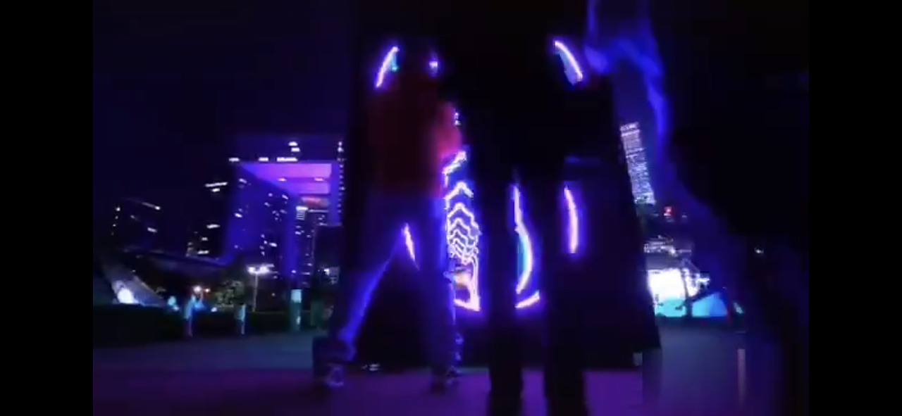 大型圣诞互动灯光圣诞美陈