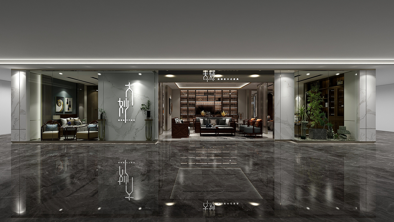 家具店面设计|空间|商业空间设计|wsc181_原创作品-站酷zcool