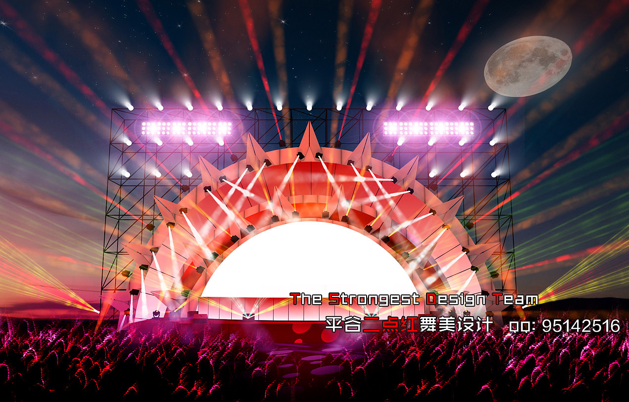 音乐节舞美（图ZOTI3NDYxMDg=） - 其他三维 - 站酷设计师平谷二点红原创素材 - 站酷ZCOOL