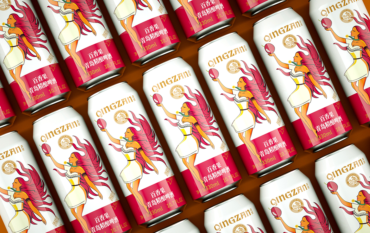 BAIXIANGGUO百香果——青赞果啤（图ZMjkwNzgzNDky） - 包装 - 站酷设计师SN独立品牌设计原创素材 - 站酷ZCOOL