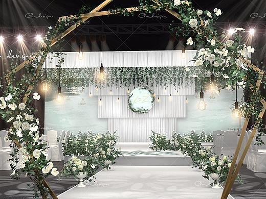 婚礼设计3D效果图