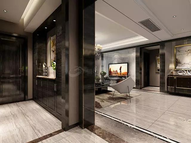 绿城紫薇园199㎡港式风格装修图片