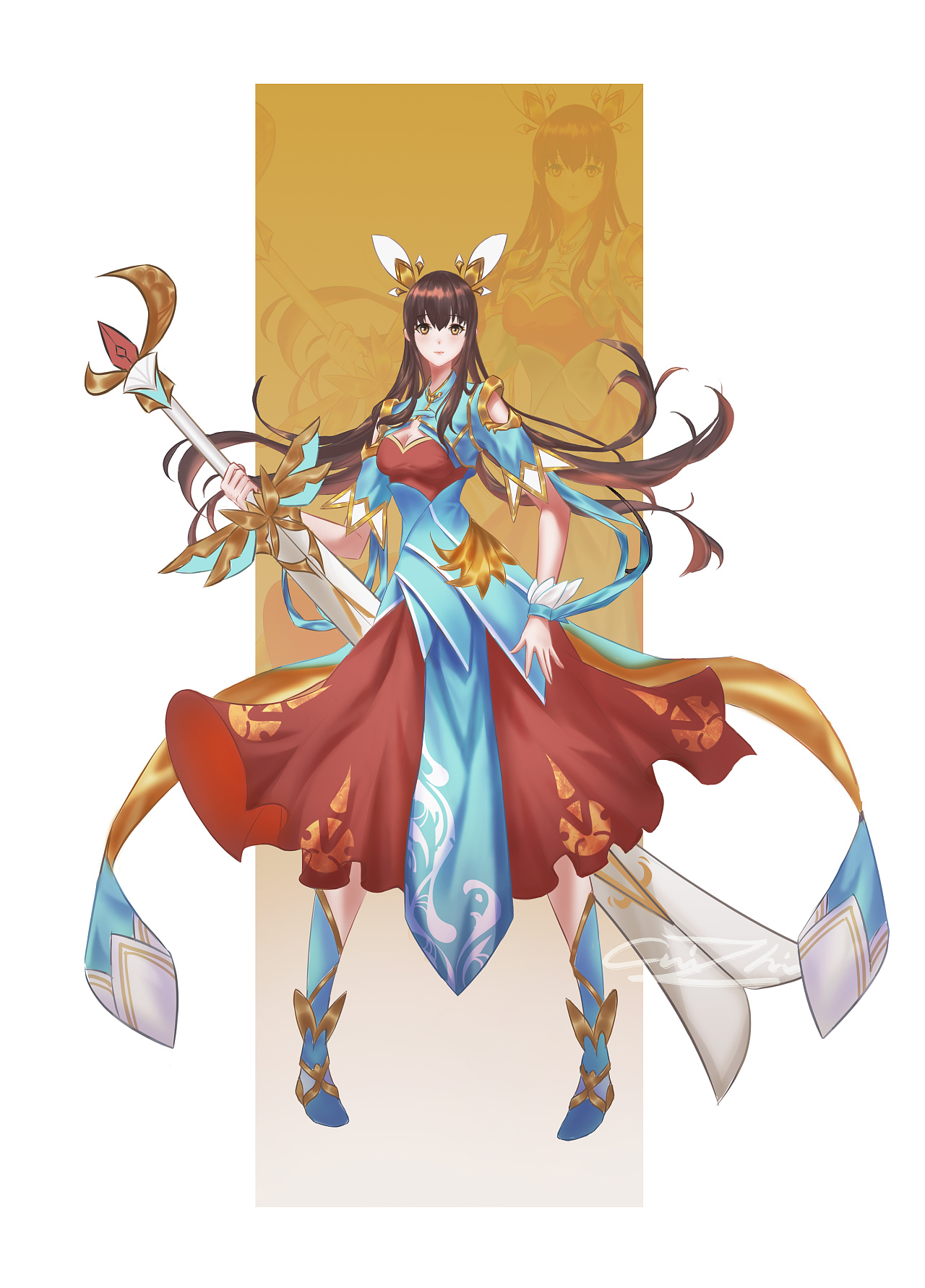 日韩角色设计|插画|游戏原画|z20890388 - 原创作品 - 站酷 (zcool)