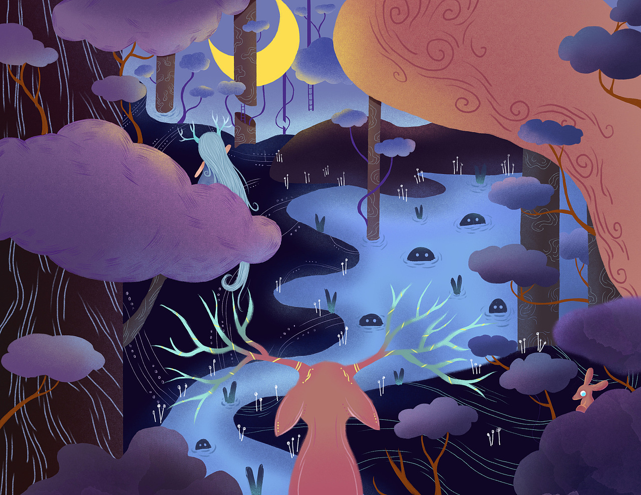 幻遇（图ZMjYxNTQ1ODU2） - 儿童插画 - 站酷设计师TINSELY原创素材 - 站酷ZCOOL