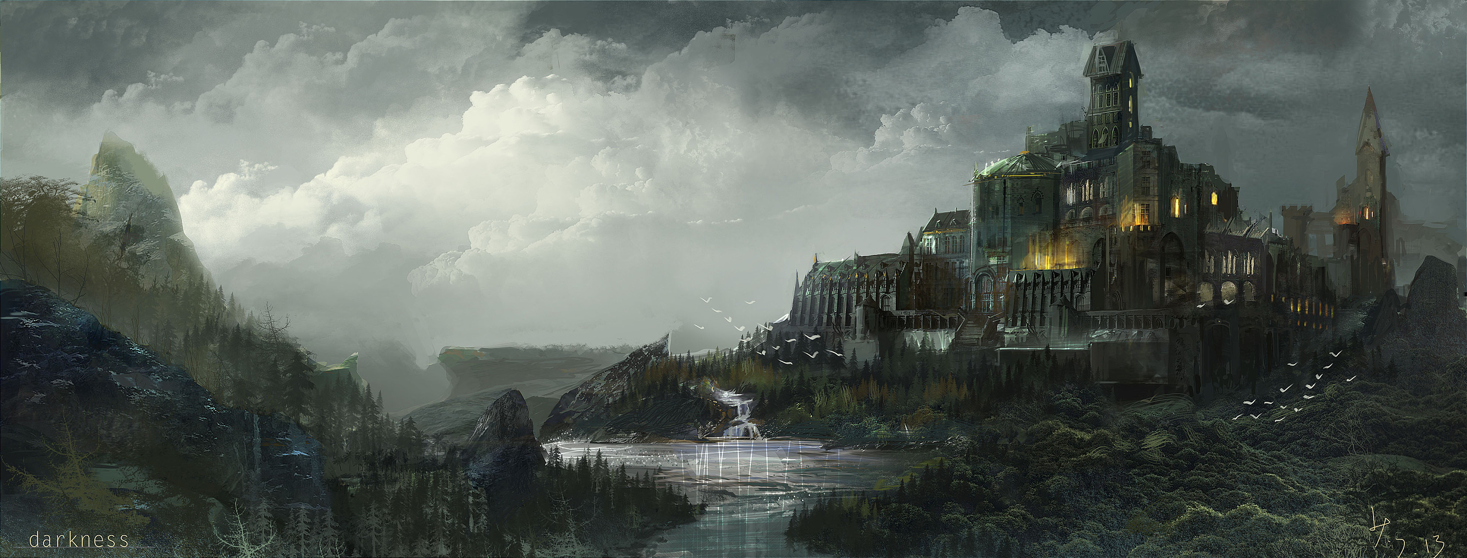 灵魂伯爵城堡概设