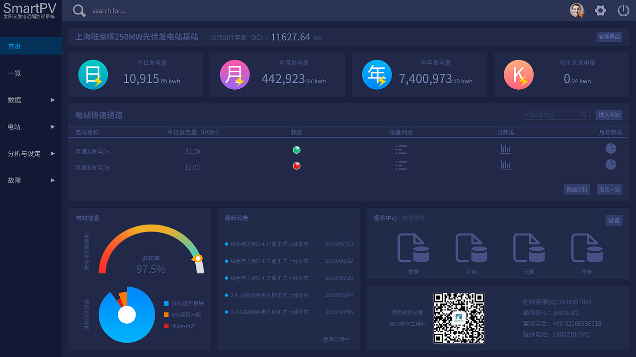 后台系统界面设计