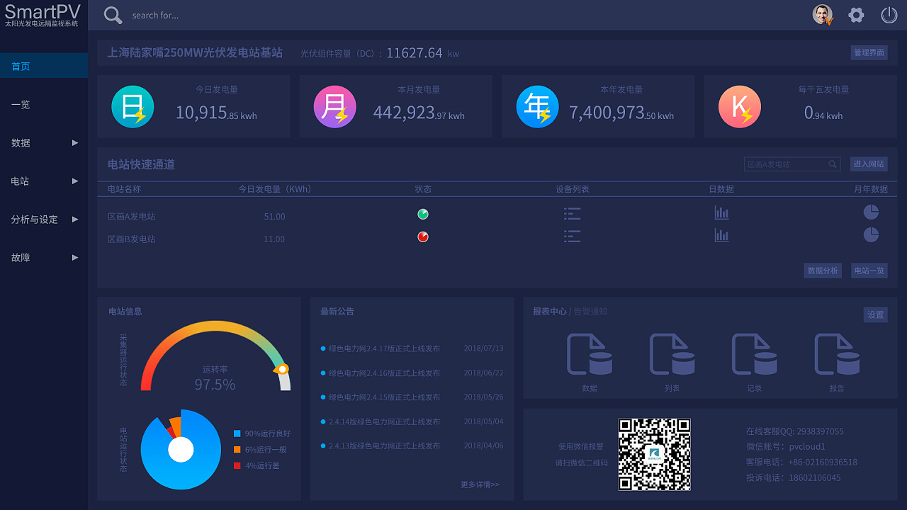 后台系统界面设计