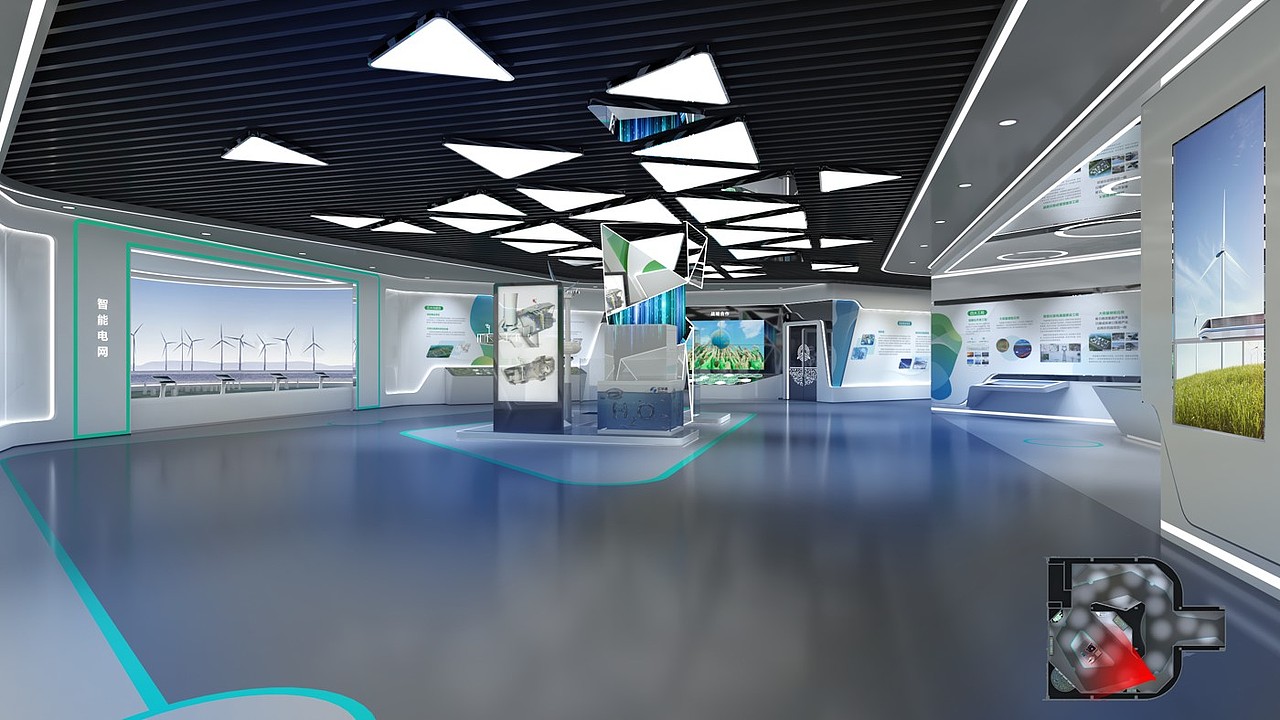 新 能 源 展 厅 设 计（图ZMjEzNjM5OTc2） - 展陈设计 - 站酷设计师YHuanMa原创素材 - 站酷ZCOOL