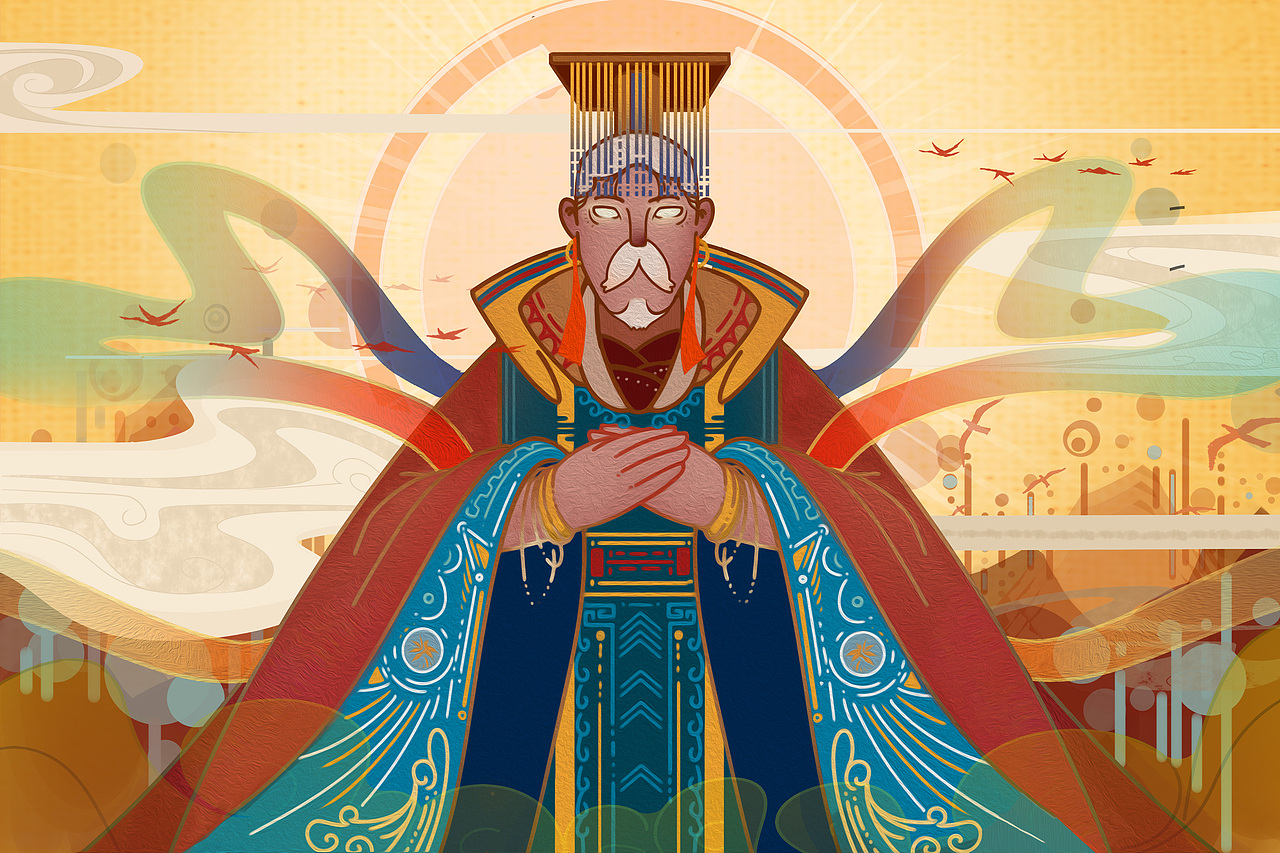 《古神绘》系列-昊天上帝