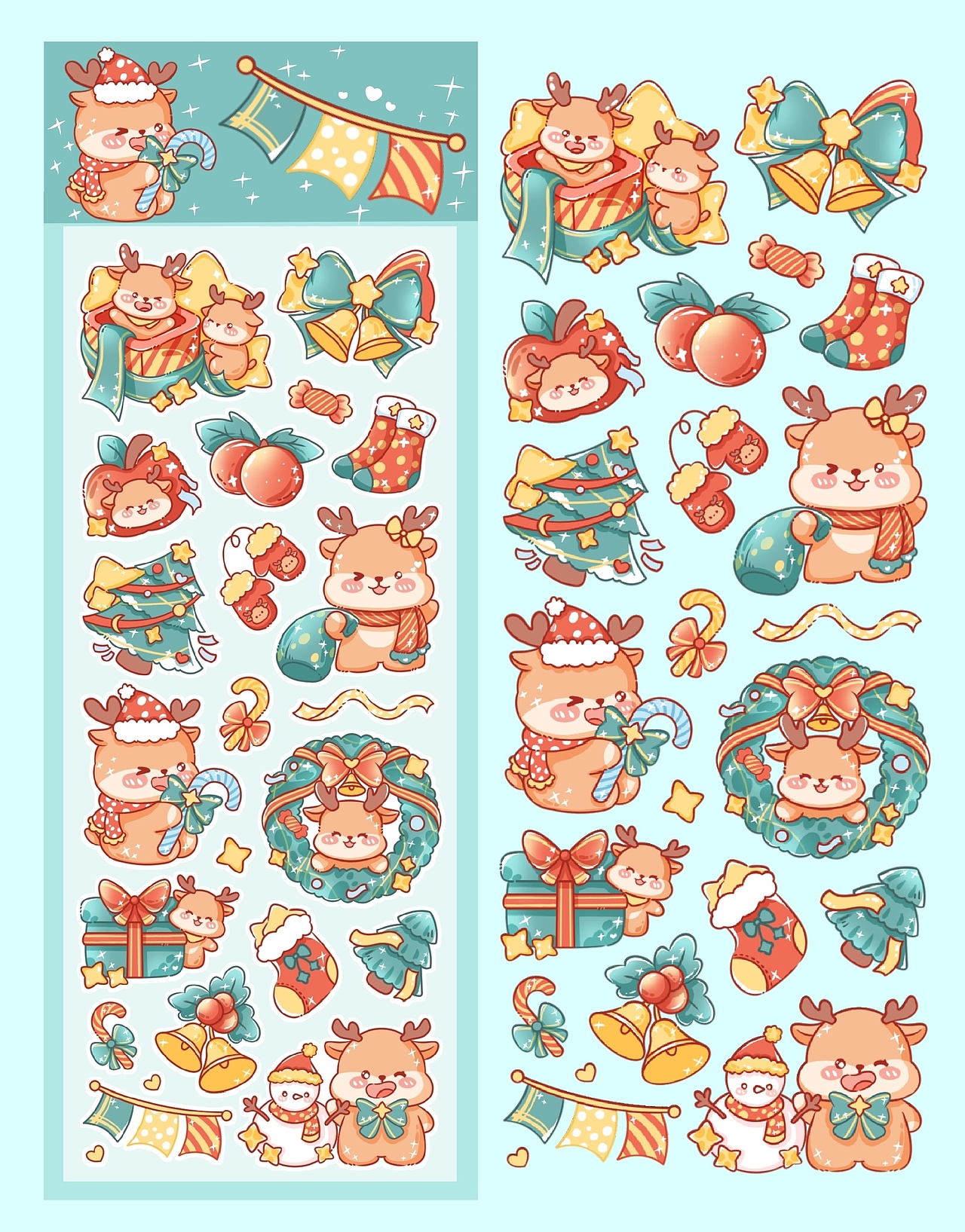 咕卡贴纸（图ZMzgxOTA1NDcy） - 儿童插画 - 站酷设计师于兮瑶原创素材 - 站酷ZCOOL