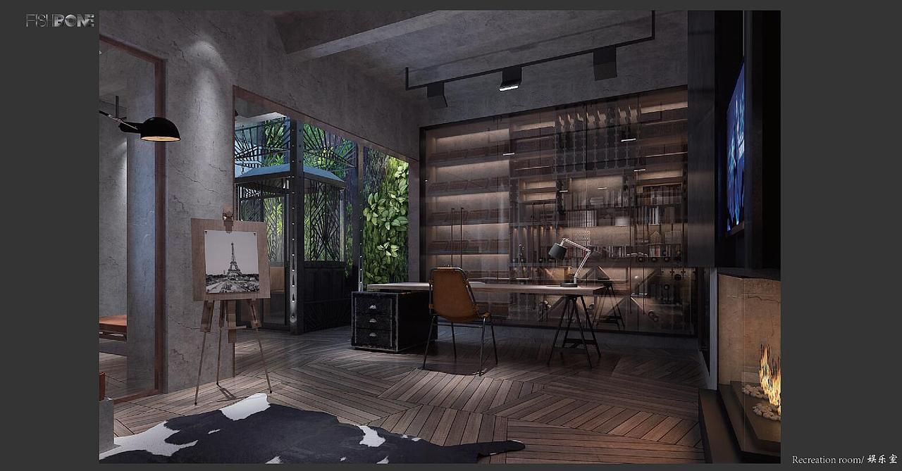 鱼骨设计——万和花园（N府）