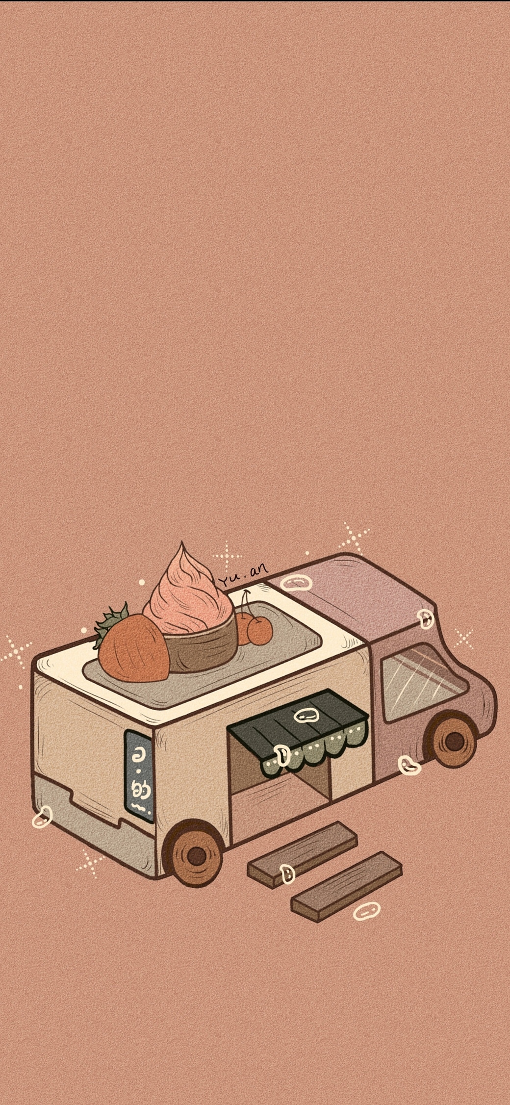 暖色调甜品合集（图ZMjQ2NjE2OTI4） - 商业插画 - 站酷设计师余安十五原创素材 - 站酷ZCOOL
